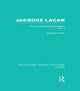Book cover of: Jacques Lacan (Volume I) (RLE: Lacan). By: Michael P. Clark