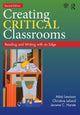 Book cover of: Creating Critical Classrooms. By: Mitzi Lewison