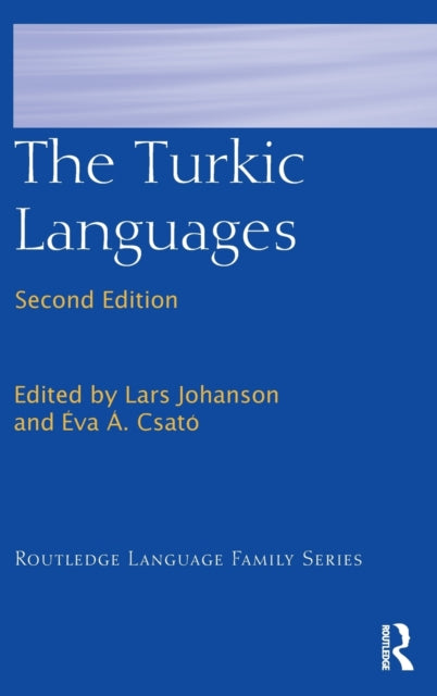 Book cover of: Turkic Languages. By: Lars Johanson