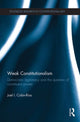 Book cover of: Weak Constitutionalism. By: Joel I. Colon-Rios