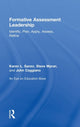 Book cover of: Formative Assessment Leadership. By: Karen L. Sanzo