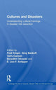 Book cover of: Cultures and Disasters
