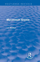 Book cover of: Mycenaean Greece (Routledge Revivals). By: John T Hooker