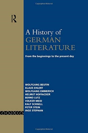 A History of German Literature