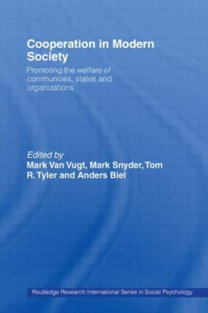 Book cover of: Cooperation in Modern Society. By: Anders Biel