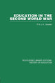 Book cover of: Education in the Second World War. By: Peter Gosden