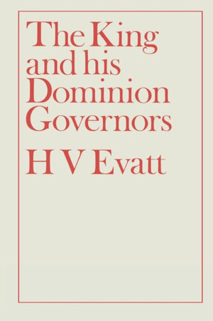 King and His Dominion Governors, 1936