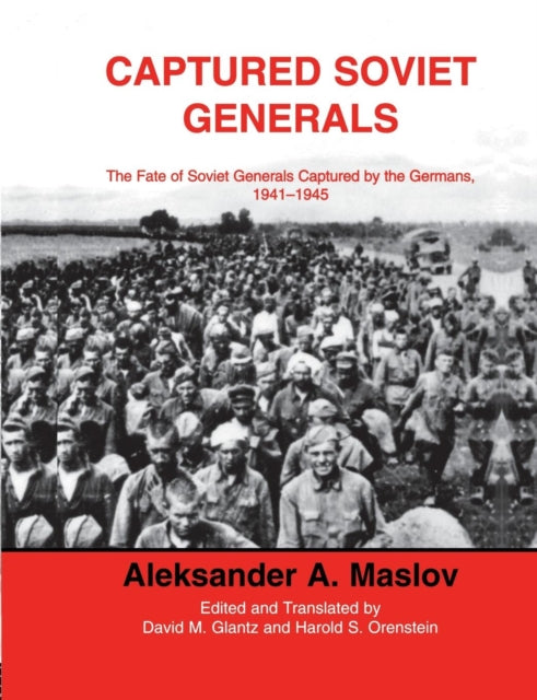 Book cover of: Captured Soviet Generals. By: A. A. Maslov