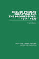 Book cover of: English Primary Education and the Progressives, 1914-1939. By: R. J. W. Selleck
