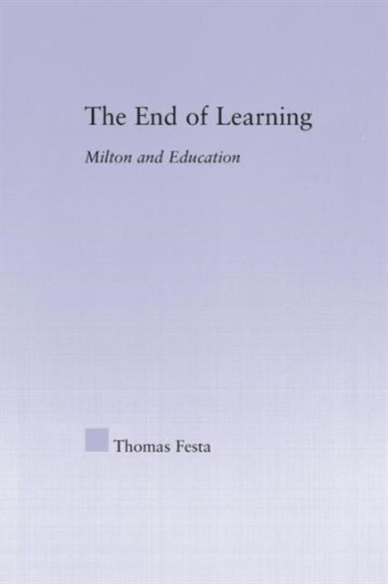The End of Learning