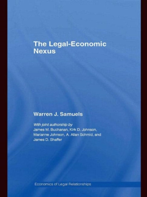 Book cover of: Legal-Economic Nexus. By: Victor Samuels