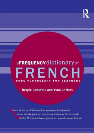 Frequency Dictionary of French