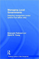 Book cover of: Managing Local Governments. By: Emanuele Padovani