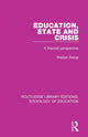 Book cover of: Education State and Crisis. By: Madan Sarup
