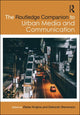 Book cover of: Routledge Companion to Urban Media and Communication. By: Zlatan Krajina