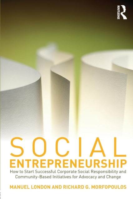 Book cover of: Social Entrepreneurship. By: Manuel London