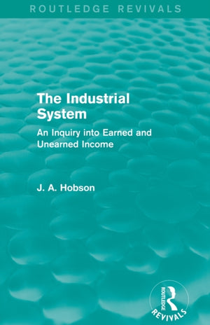 Industrial System (Routledge Revivals)