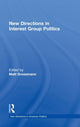 Book cover of: New Directions in Interest Group Politics