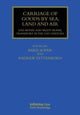 Book cover of: Carriage of Goods by Sea, Land and Air. By: Baris Soyer