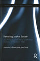 Book cover of: Remaking Market Society. By: Antonino Palumbo