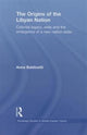 Book cover of: Origins of the Libyan Nation. By: Anna Baldinetti