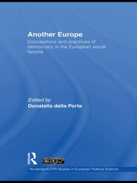 Book cover of: Another Europe. By: Donatella Della Porta