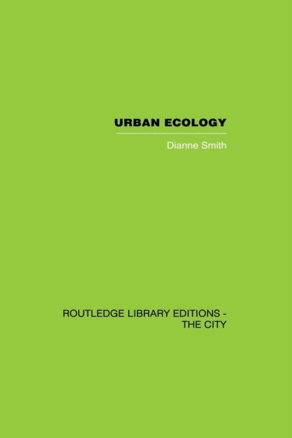 Urban Ecology