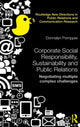 Book cover of: Corporate Social Responsibility, Sustainability and Public Relations. By: Donnalyn Pompper
