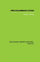 Book cover of: Pre-Colombian Cities. By: Jorge Enrique Hardoy