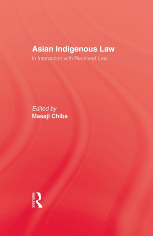 Asian Indigenous Law