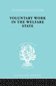 Book cover of: Voluntary Work in the Welfare State