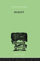 Book cover of: Duality. By: Bradley, R N, R. N.