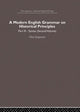 Book cover of: Modern English Grammar on Historical Principles. By: Otto Jespersen