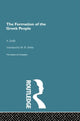 Book cover of: Formation of the Greek People. By: A. Jarde