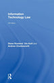 Book cover of: Information Technology Law. By: Diane Rowland