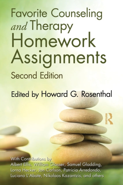 Book cover of: Favorite Counseling and Therapy Homework Assignments. By: Howard Rosenthal