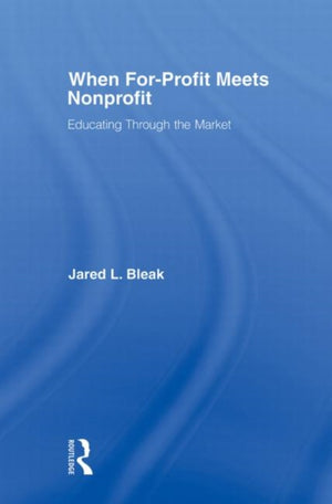 When For-Profit Meets Nonprofit