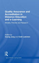 Book cover of: Quality Assurance and Accreditation in Distance Education and e-Learning. By: Insung Jung