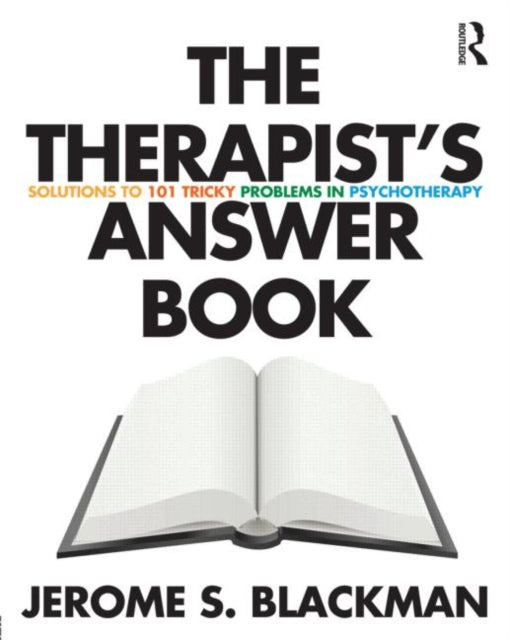 Book cover of: Therapist's Answer Book. By: Jerome S. Blackman