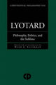 Book cover of: Lyotard. By: Hugh J. Silverman