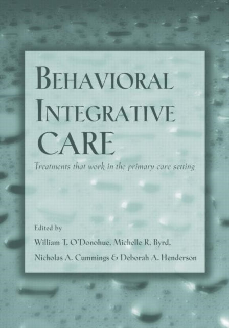 Book cover of: Behavioral Integrative Care