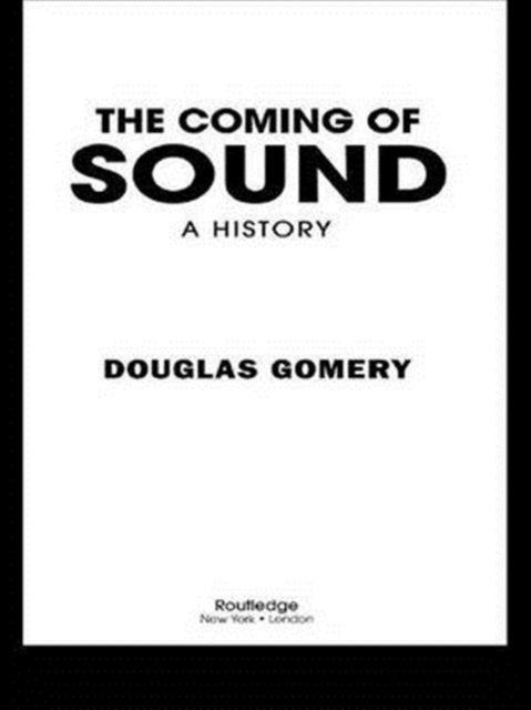 Book cover of: Coming of Sound