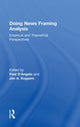 Book cover of: Doing News Framing Analysis. By: Paul D'Angelo