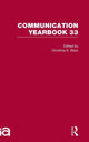 Book cover of: Communication Yearbook 33