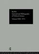 Book cover of: IBSS: Political Science: 1973 Volume 22. By: International C