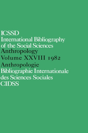 IBSS: Anthropology: 1982 Vol 28