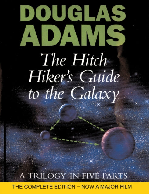 Book cover of: Hitch Hiker's Guide To The Galaxy. By: Douglas Adams