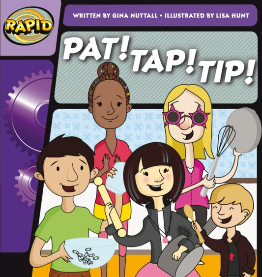 Book cover of: Rapid Phonics Step 1: Pat! Tap! Tip! (Fiction). By: Gina Nuttall