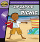 Book cover of: Rapid Phonics Step 1: The Zip Zap Kid and the Picnic (Fiction). By: Alison Hawes