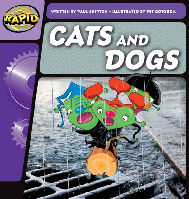 Book cover of: Rapid Phonics Step 2: Cats and Dogs (Fiction). By: Paul Shipton